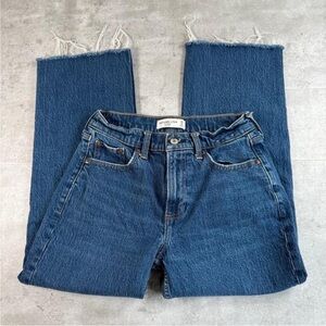 Abercrombie & Fitch Straight Leg Blue Jeans